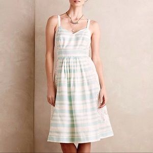 ANTHRO MOULINETTE SOEURS Sea Isle Striped Dress